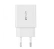 SÍŤOVÁ NABÍJEČKA NA MOBIL A TABLET TECH-PROTECT C35W 2-PORT NETWORK CHARGER PD35W + LIGHTNING CABLE WHITE