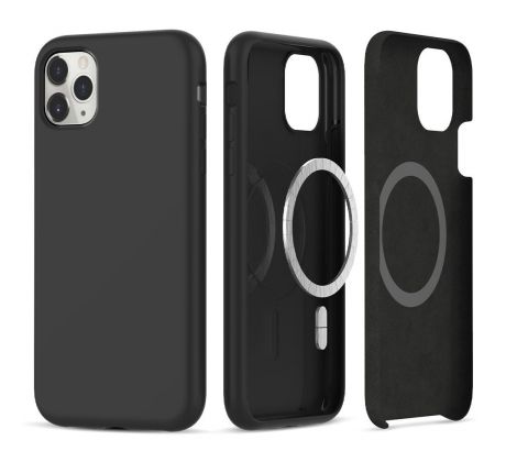 KRYT TECH-PROTECT SILICONE MAGSAFE iPhone 11 Pro BLACK