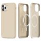 KRYT TECH-PROTECT SILICONE MAGSAFE iPhone 11 Pro BEIGE