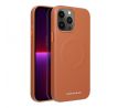 Roar Kožený kryt Mag Case -  iPhone 13 Pro Max Brown