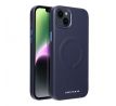 Roar Kožený kryt Mag Case -  iPhone 14 Plus  tmavěmodrý
