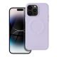 Roar Kožený kryt Mag Case -  iPhone 14 Pro Max fialový