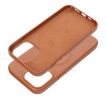 Roar Kožený kryt Mag Case -  iPhone 14 Pro Max Brown