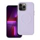 Roar Kožený kryt Mag Case -  iPhone 13 Pro Max fialový