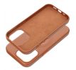Roar Kožený kryt Mag Case -  iPhone 14 Pro Brown