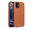 Roar Kožený kryt Mag Case -  iPhone 12 Brown