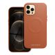 Roar Kožený kryt Mag Case -  iPhone 12 Pro Max Brown