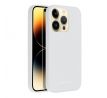 Roar Matte Glass Case  -  iPhone 14 Plus stříbrný