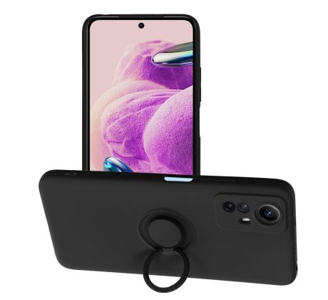 SILICONE RING Case  Xiaomi Redmi Note 12S černý