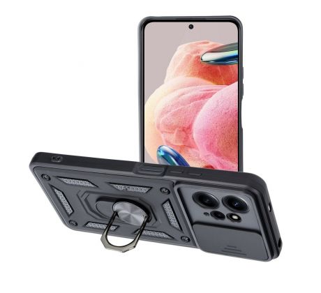 SLIDE ARMOR Case  Xiaomi Redmi Note 12 4G černý
