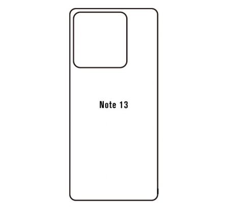 Hydrogel - zadní ochranná fólie - Xiaomi Redmi Note 13 5G