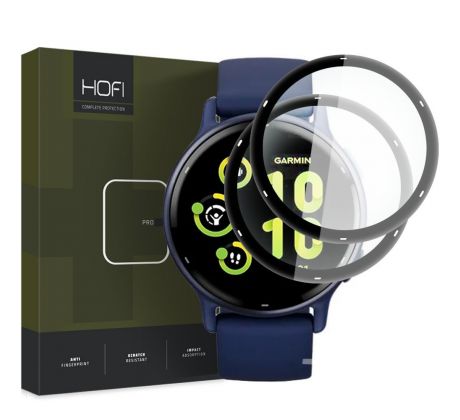 OCHRANNÉ TVRZENÉ SKLO HOFI HYBRID PRO+ 2-PACK GARMIN VIVOACTIVE 5 BLACK