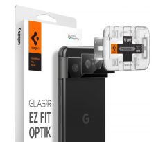 OCHRANNÉ SKLO ZADNÍ KAMERY SPIGEN OPTIK.TR ”EZ FIT” CAMERA PROTECTOR 2-PACK GOOGLE PIXEL 8 BLACK