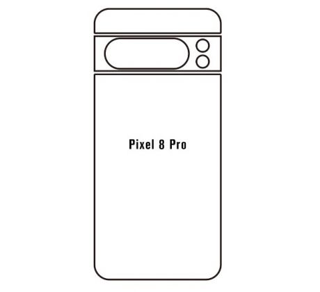 Hydrogel - matná zadní ochranná fólie - Google Pixel 8 Pro