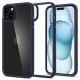 KRYT SPIGEN ULTRA HYBRID iPhone 15 NAVY BLUE