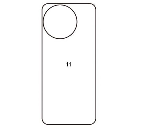 Hydrogel  zadní ochranná fólie - Realme 11 4G