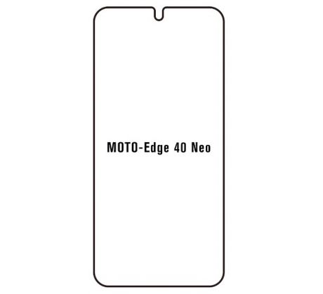 Hydrogel - ochranná fólie - Motorola Edge 40 Neo (case friendly) 