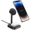 BEZDRÁTOVÁ NABÍJEČKA SPIGEN PF2100 ARCFIELD MAGNETIC MAGSAFE DUAL WIRELESS CHARGER BLACK