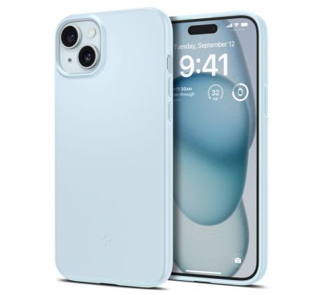 KRYT SPIGEN THIN FIT iPhone 15 MUTE BLUE
