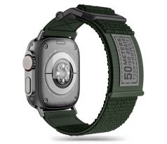 ŘEMÍNEK TECH-PROTECT SCOUT APPLE WATCH 4 / 5 / 6 / 7 / 8 / 9 / SE / ULTRA 1 / 2 (42 / 44 / 45 / 49 mm) MILITARY GREEN