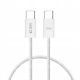 KABEL TECH-PROTECT ULTRABOOST CLASSIC TYPE-C CABLE PD60W/3A 25CM WHITE