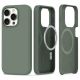 KRYT TECH-PROTECT SILICONE MAGSAFE iPhone 15 Pro OLIVE