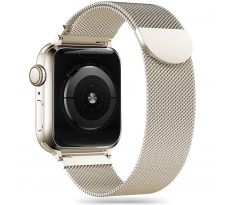 ŘEMÍNEK TECH-PROTECT MILANESEBAND APPLE WATCH 4 / 5 / 6 / 7 / 8 / 9 / SE (38 / 40 / 41 mm) STARLIGHT