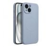 Silicone Mag Cover  s MagSafe  iPhone 15 slabomodrý