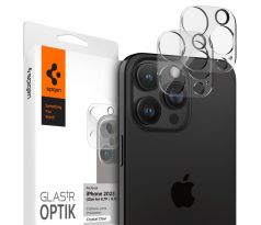 OCHRANNÉ SKLO ZADNÍ KAMERY SPIGEN OPTIK.TR CAMERA PROTECTOR 2-PACK iPhone 14 Pro / 14 Pro Max / 15 Pro / 15 Pro Max CRYSTAL CLEAR