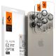 2KS V BALENÍ, SET 2 SKEL ZADNÍ KAMERY SPIGEN OPTIK.TR CAMERA PROTECTOR 2-PACK iPhone 14 Pro / 14 Pro Max / 15 Pro / 15 Pro Max / 16 Pro / 16 Pro Max NATURAL TITANIUM