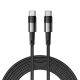 KABEL TECH-PROTECT ULTRABOOST TYPE-C CABLE PD100W/5A 300CM GREY
