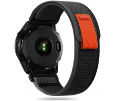 ŘEMÍNEK TECH-PROTECT NYLON GARMIN FENIX 5 / 6 / 6 PRO / 7 BLACK/ORANGE