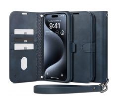 KRYT SPIGEN WALLET ”S” PRO iPhone 15 Pro NAVY