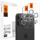 2KS V BALENÍ, SET 2 SKEL NA OCHRANU FOTOAPARÁTU SPIGEN OPTIK.TR ”EZ FIT” CAMERA PROTECTOR 2-PACK iPhone 14 Pro / 14 Pro Max / 15 Pro / 15 Pro Max / 16 Pro / 16 Pro Max CRYSTAL CLEAR