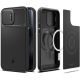 KRYT SPIGEN OPTIK ARMOR MAG MAGSAFE iPhone 15 Pro BLACK