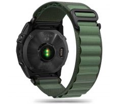 ŘEMÍNEK TECH-PROTECT NYLON PRO GARMIN FENIX 5 / 6 / 6 PRO / 7 MILITARY GREEN