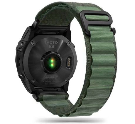 ŘEMÍNEK TECH-PROTECT NYLON PRO GARMIN FENIX 3 / 5X / 3HR / 5X Plus / 6X / 6X PRO / 7X MILITARY GREEN