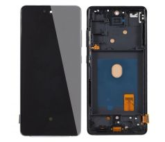 OLED displej + dotykové sklo Samsung Galaxy S20 FE 5G (G781) s rámem (černý)