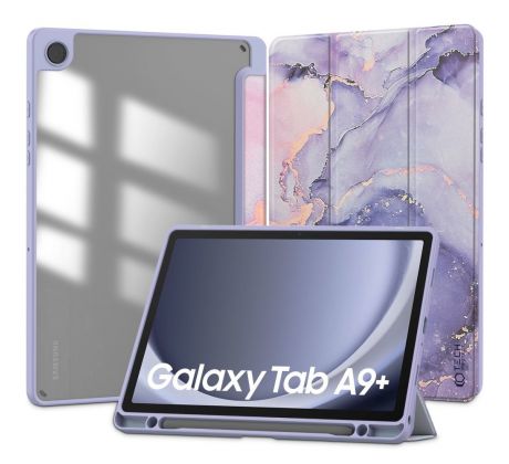 KRYT TECH-PROTECT SC PEN HYBRID SAMSUNG GALAXY TAB A9+ Plus 11.0 X210 / X215 / X216 VIOLET MARBLE