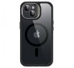 KRYT ESR ARMOR TOUGH KICKSTAND HALOLOCK MAGSAFE iPhone 15 CLEAR/BLACK