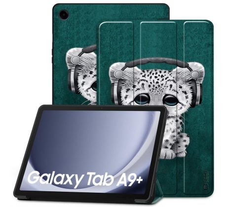 KRYT TECH-PROTECT SMARTCASE SAMSUNG GALAXY TAB A9+ Plus 11.0 X210 / X215 / X216 SAD CAT