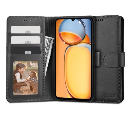 KRYT TECH-PROTECT WALLET XIAOMI REDMI 13C / POCO C65 BLACK