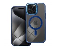 Color Edge Mag Cover  s MagSafe  iPhone 15 Pro Max tmavemodrý modrý