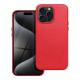 Kožený kryt Mag Cover  iPhone 15 Pro Max červený