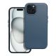 Kožený kryt Mag Cover  iPhone 15 indigo modrý