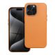 Kožený kryt Mag Cover  iPhone 15 Pro Max orange