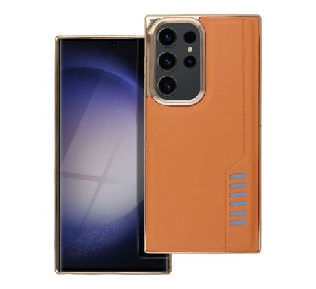 MILANO Case  Samsung Galaxy S23 Ultra hnedý