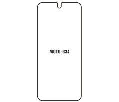 Hydrogel - matná ochranná fólie - Motorola Moto G34