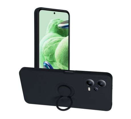 SILICONE RING Case  Xiaomi Redmi Note 12 5G černý