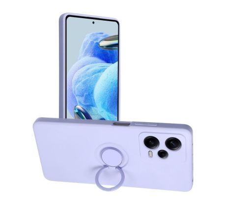 SILICONE RING Case  Xiaomi Redmi Note 12 Pro 5G fialový